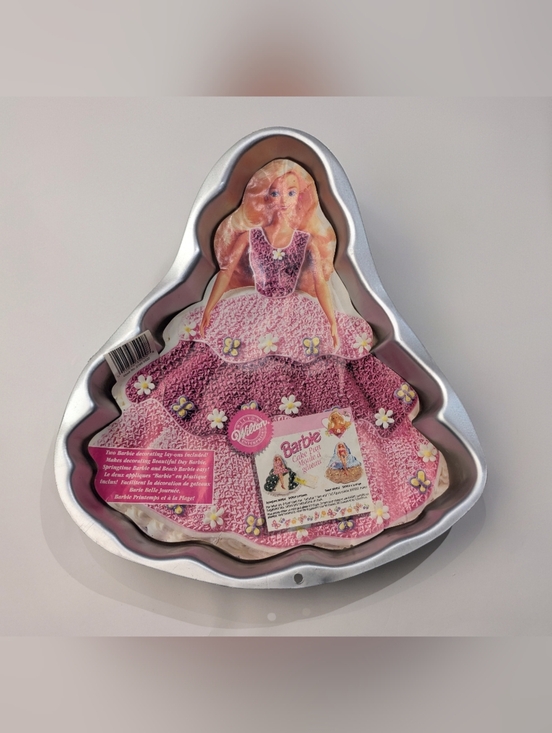 Wilton Other - Wilton Barbie Doll Cake Pan - Purple and Pink Princess Dress